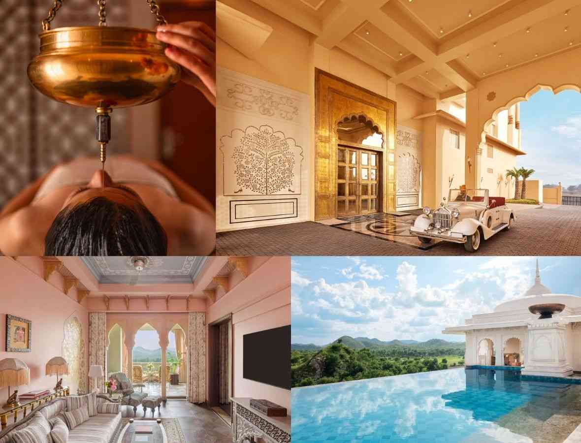 Top: Amanbagh | Anantara Jewel Bagh Bottom: Raffles Jaipur
