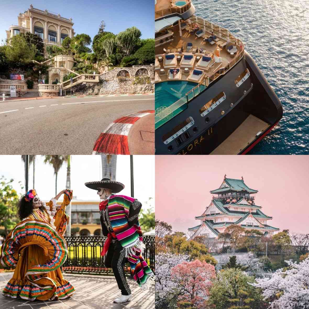 Formula One Monaco Grand Prix | Explora II | Dia de los Muertos | Osaka Castle, Osaka, Japan