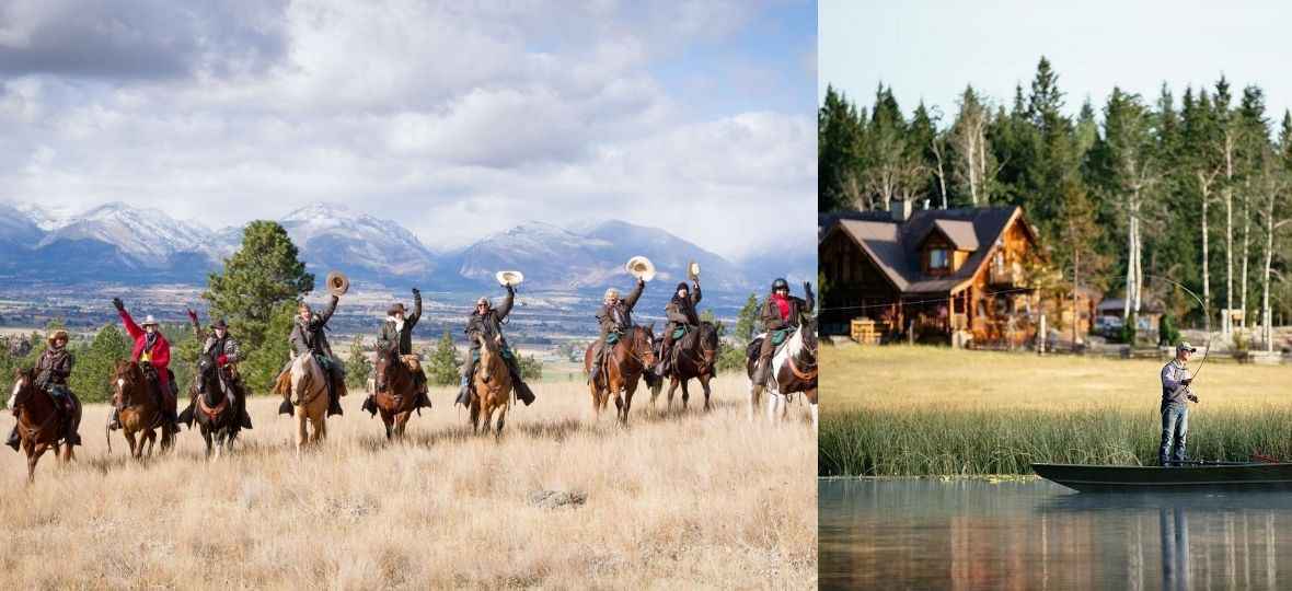 Triple Creek Ranch, Montana | Siwash Lake Wilderness Resort, British Columbia, Canada 
